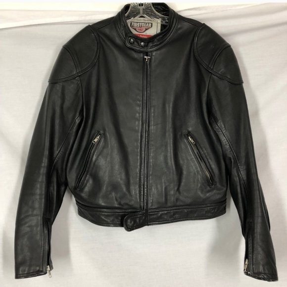 Firstgear By Hein Gericke Black Leather 